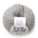 FONTY wool and alpaca knitting yarn,,qual. POLE, col.Mist 358