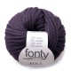 FONTY wool and alpaca knitting yarn,,qual. POLE, col. Blackcurrant 366