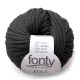 FONTY wool and alpaca knitting yarn,,qual. POLE, col. Anthracite 378