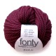FONTY wool and alpaca knitting yarn,,qual. POLE, col. Garnet 384