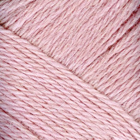 PLASSARD wool knitting yarn, qual. ALPACA, col. Pink tea 222
