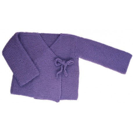 CITRONILLE knitting pattern N°31, Cross-over jacket.