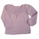 CITRONILLE knitting pattern N°44, Smock-necked tunic.