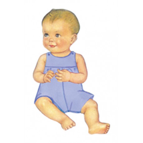 Patron Frégoli 380 - Barboteuse bébé 6 à 36 mois