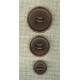 Gutter corozo button, Chocolate
