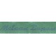 Woven labels, Model Y - Green 12mm ribbon - Sky-blue lettering