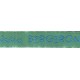 Woven labels, Model V - Green 12mm ribbon - Turquoise lettering