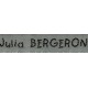 Woven labels, Model V - Grey 12mm ribbon - Black lettering