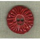 Tomato leatherette button.