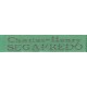 Woven labels, Model X - Green 12mm ribbon - Grey lettering