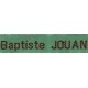 Woven labels, Model Z - Green 12mm ribbon - Brown lettering