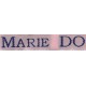 Woven labels, Model S - Pink 12mm ribbon - Navy lettering