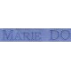 Etiquettes tissées Modèle S - Ruban Bleu 12 mm - Lettrage Ciel