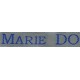 Woven labels, Model S - Grey 12mm ribbon - Royal blue lettering