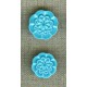 Turquoise rosette children's button