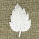 Leaf motif col. White