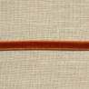 Mini velvet ribbon 5mm, col. Rust 46