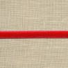 Mini velvet ribbon 5mm, col. Cherry 08