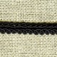 Interlacing braid, Black 14
