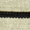 Interlacing braid, Black 14