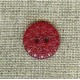 Grape flower embossed children's button