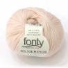 FONTY wool knitting yarn, qual.BB MERINOS, col. Rose Water 874
