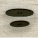 Bouton en Bois Navette, col. Sous Bois