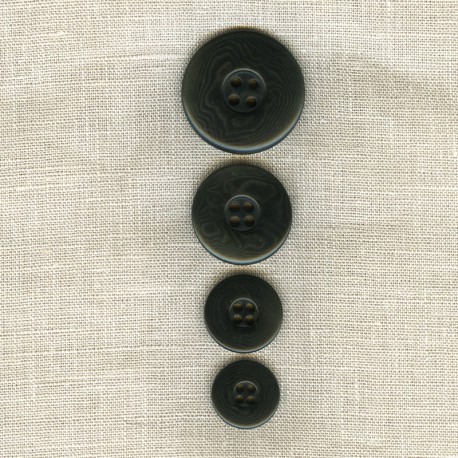 Corozo Suit Button, col. Meteorite