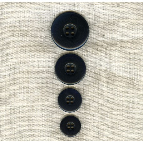 Corozo Suit Button, col. Navy
