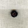 Rose mother-of-pearl button, col. Graphite