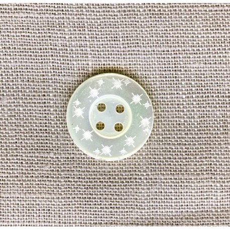 Bouton de chemise en Nacre Constellation