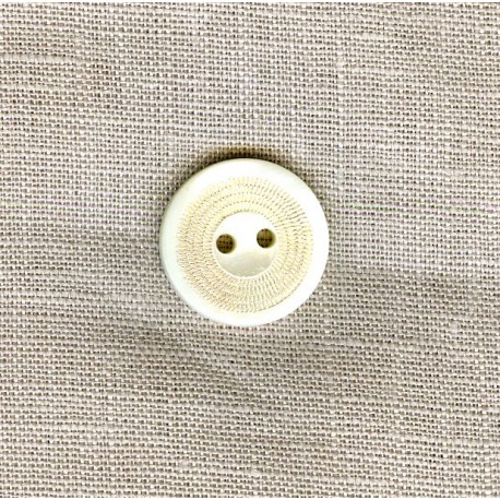 Bouton de chemise en Nacre Disque Vinyl