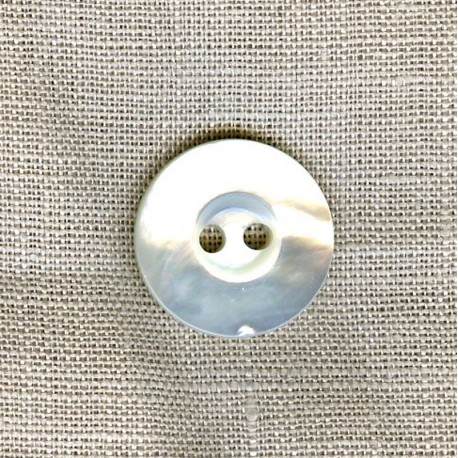 Bouton de chemise en Nacre Coupelle