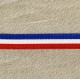 French Flag grograin ribbon