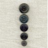 "Costard"Corozo Suit Button, col. Warm Grey