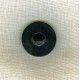 Black Puck Horn Button