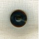 Bouton Palet en Corne Brune