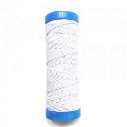 Elastic thread, col. White