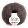 FONTY wool knitting yarn, qual. Ombelle, col. Smoke 1001