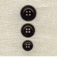 Black Mother of Pearl Suit Button