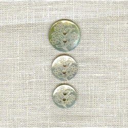 Engraved Mother of Pearl Bouquet