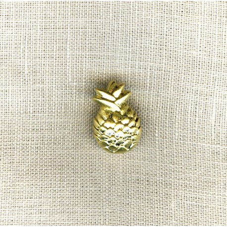Bouton Ananas Doré