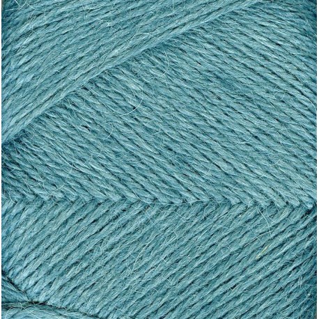PLASSARD wool knitting yarn, qual. ALPACA, col. Jade 313