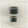 Square Metal Button col. Brushed Nickel 
