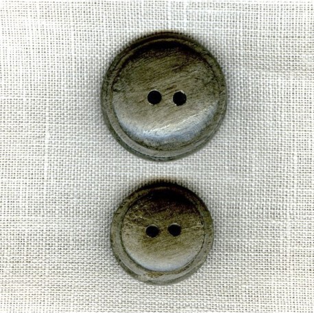 Bouton en Bois Grisé