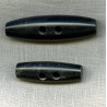 Duffle Coat Horn Button Black