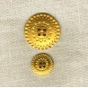 Metal Button Napperon, col. Gold