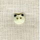 Bouton Enfant Les Petits Amis, Le Chat Vanille