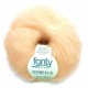FONTY wool knitting yarn, qual. Ombelle, Light Peach col. 1042