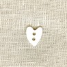 Mother of Pearl Button Love, col. Naturel
